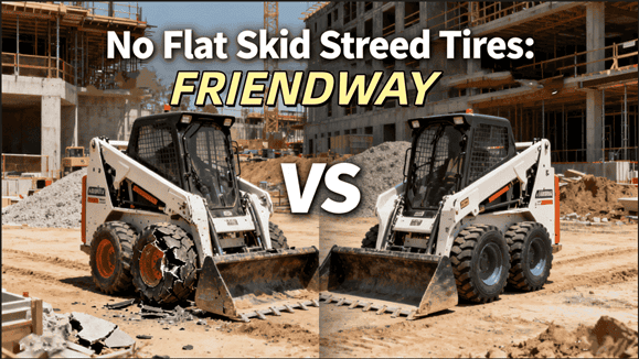 2026 No Flat Skid Steer Tires