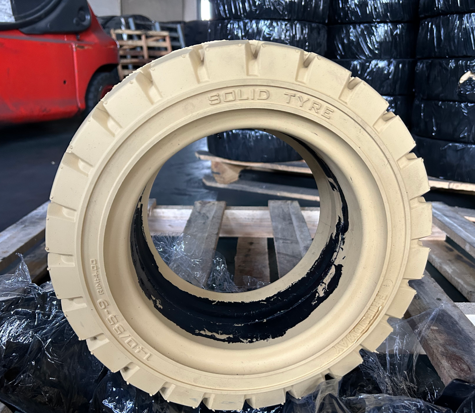 China premium Forklift White Tires