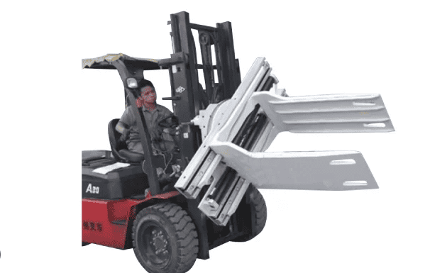 Forklift Tire Clamp Attachment