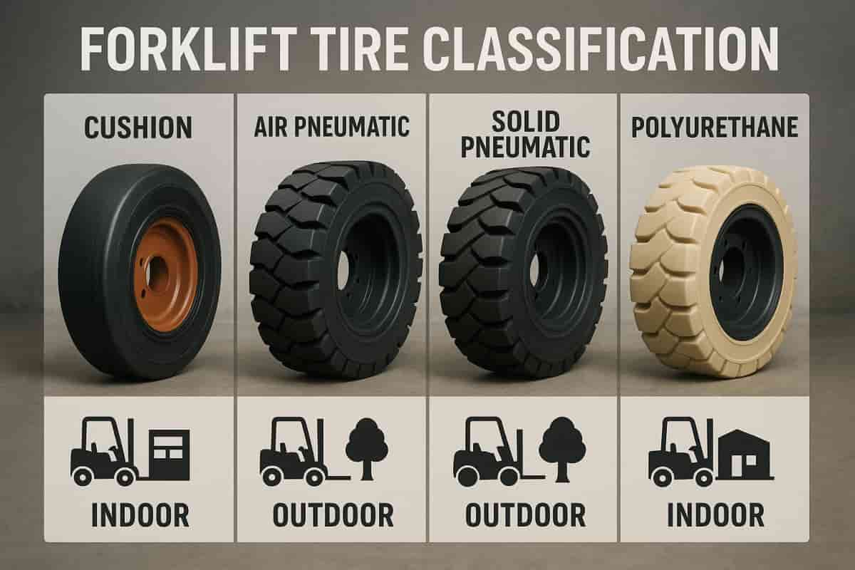 The Definitive Guide to Forklift Truck Tires